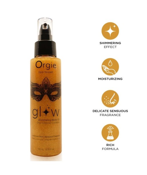 ORGIE - GLOW ACEITE CORPORAL ILUMINADOR 110 ML