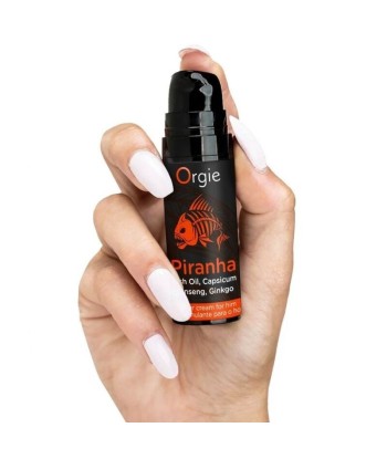 ORGIE - PIRANHA CREMA POTENCIADORA PARA HOMBRE 15 ML