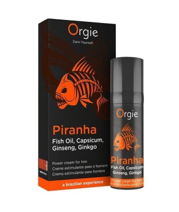 ORGIE - PIRANHA CREMA POTENCIADORA PARA HOMBRE 15 ML