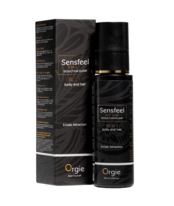 ORGIE - SENSFEEL ELIXIR DE SEDUCCIÓN PARA HOMBRE 10 EN 1 CUERPO Y CABELLO 100 ML
