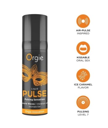 ORGIE - PULSE GEL ÍNTIMO BESABLE EFECTO PULSANTE 15 ML