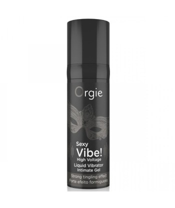 ORGIE - SEXY VIBE HIGH VOLTAGE GEL ÍNTIMO EFECTO VIBRANTE EXTRA FUERTE 15 ML