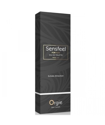 ORGIE - SENSFEEL EAU DE TOILETTE CON POTENCIADOR DE FEROMONAS TAMAÑO VIAJE PARA HOMBRE 10 ML