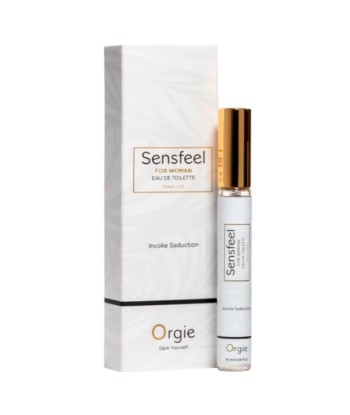 ORGIE - SENSFEEL EAU DE TOILETTE CON POTENCIADOR DE FEROMONAS TAMAÑO VIAJE PARA MUJER 10 ML