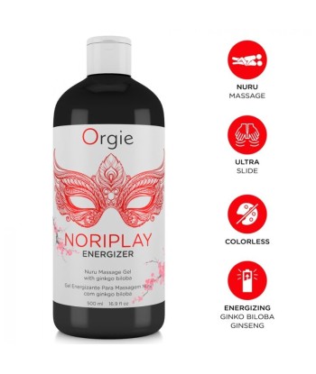 ORGIE - NORIPLAY ENERGIZER GEL NURU ESTIMULANTE PARA MASAJE CUERPO A CUERPO 500 ML