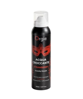 ORGIE - ACQUA CROCCANTE ESPUMA CRUJIENTE FRESA PARA MASAJE 150 ML