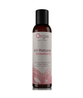 ORGIE - FRESA TOTALMENTE NATURAL GEL ÍNTIMO BASE AGUA BESABLE 150 ML