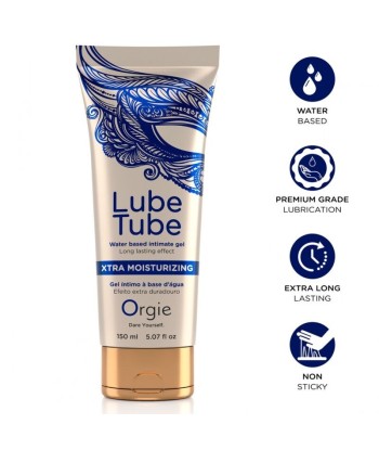 ORGIE - LUBE TUBE XTRA MOISTURIZING GEL ÍNTIMO BASE AGUA 150 ML