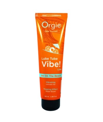 ORGIE - LUBE TUBE VIBE SEX ON THE BEACH GEL ÍNTIMO BESABLE EFECTO HORMIGUEO SUAVE 100 ML