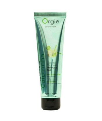 ORGIE - LUBE TUBE COCKTAIL CAIPIRINHA GEL ÍNTIMO BESABLE BASE AGUA 100 ML