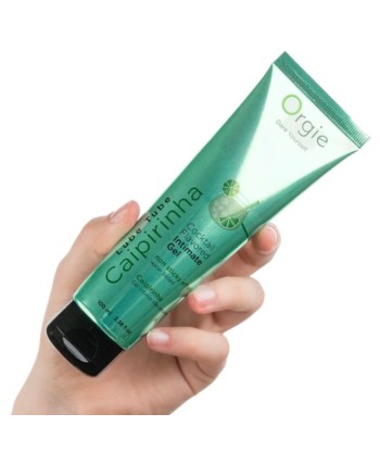 ORGIE - LUBE TUBE COCKTAIL CAIPIRINHA GEL ÍNTIMO BESABLE BASE AGUA 100 ML