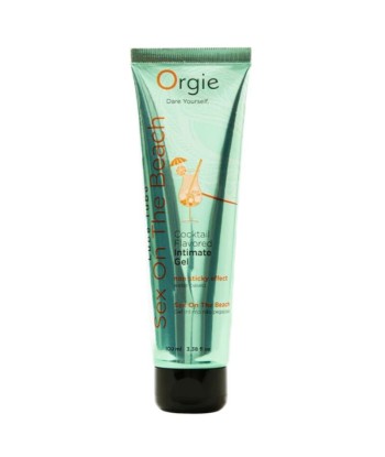 ORGIE - LUBE TUBE COCKTAIL SEX ON THE BEACH GEL ÍNTIMO BESABLE BASE AGUA 100 ML