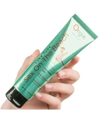ORGIE - LUBE TUBE COCKTAIL SEX ON THE BEACH GEL ÍNTIMO BESABLE BASE AGUA 100 ML