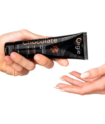 ORGIE - LUBE TUBE CHOCOLATE GEL ÍNTIMO BESABLE BASE AGUA 100 ML