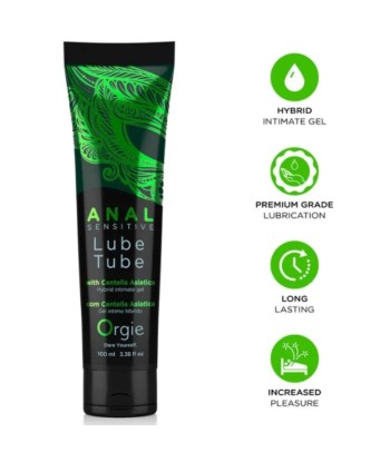 ORGIE - LUBE TUBE ANAL SENSITIVE GEL ÍNTIMO HÍBRIDO PARA SEXO ANAL 100 ML