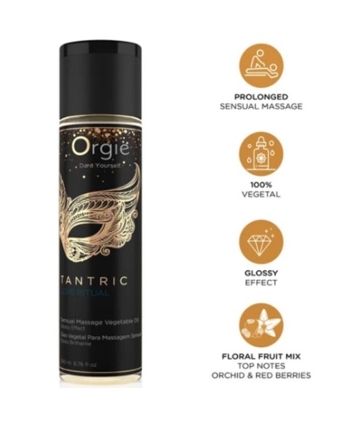 ORGIE - TANTRIC LOVE RITUAL ACEITE VEGETAL DE MASAJE 200 ML