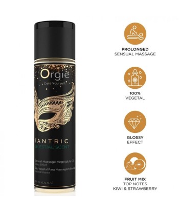 ORGIE - TANTRIC CELESTIAL SCENT ACEITE VEGETAL DE MASAJE 200 ML