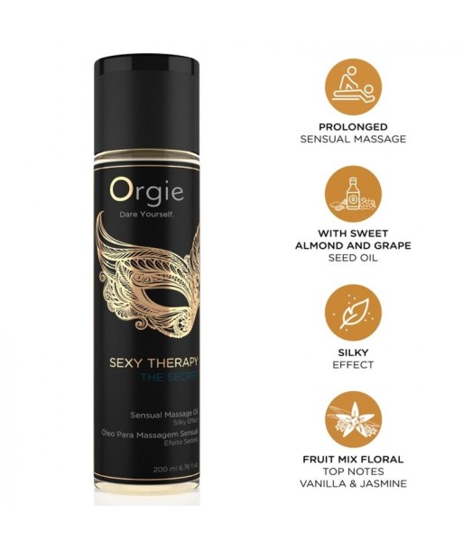 ORGIE - SEXY THERAPY THE SECRET ACEITE DE MASAJE 200 ML