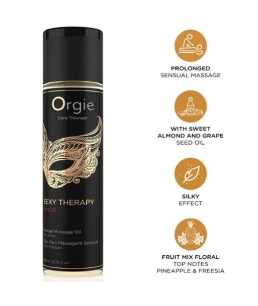 ORGIE - SEXY THERAPY AMOR ACEITE DE MASAJE 200 ML