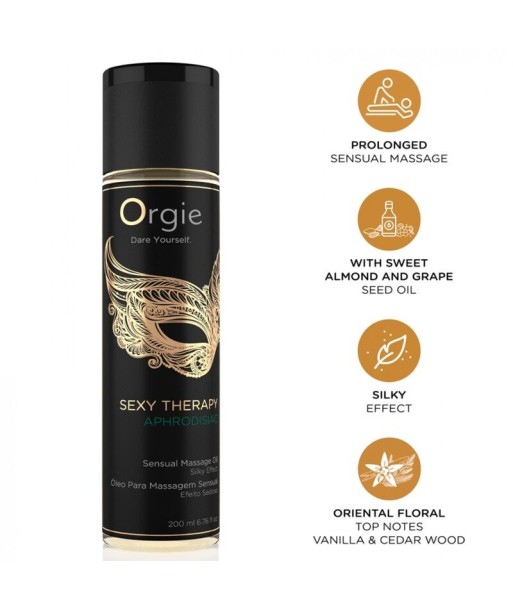 ORGIE - ACEITE DE MASAJE AFRODISIACO 200 ML