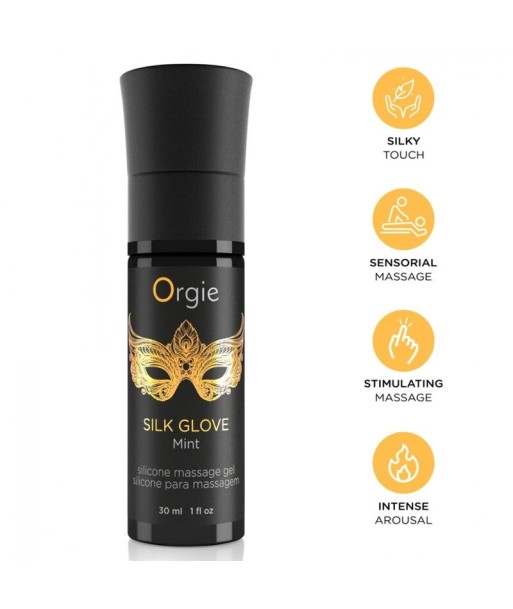 ORGIE - KIT DE MASAJE SENSORIAL PARA PAREJAS MENTA 30 ML