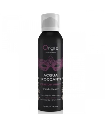 ORGIE - ACQUA CROCCANTE ESPUMA CRUJIENTE MARACUYÁ PARA MASAJE 150 ML