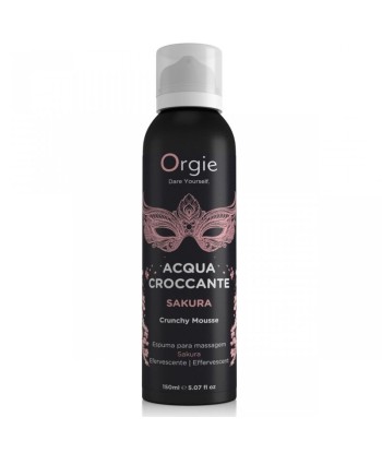 ORGIE - ACQUA CROCCANTE ESPUMA CRUJIENTE SAKURA PARA MASAJE 150 ML