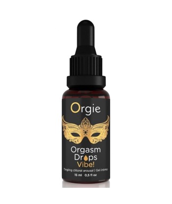 ORGIE - ORGASM DROPS VIBE GOTAS ESTIMULANTES EFECTO VIBRANTE PARA CLÍTORIS 15 ML