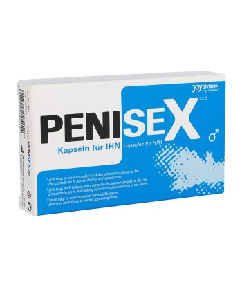 JOYDIVISION EROPHARM - PENISEX CÁPSULAS ESTIMULANTES PARA HOMBRES 40 UNIDADES