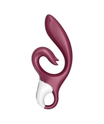 SATISFYER - LOVE ME VIBRADOR RABBIT ROJO