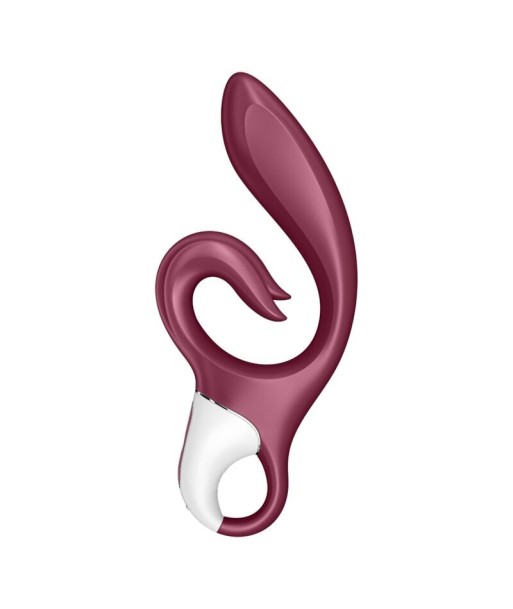 SATISFYER - LOVE ME VIBRADOR RABBIT ROJO