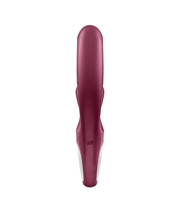 SATISFYER - LOVE ME VIBRADOR RABBIT ROJO
