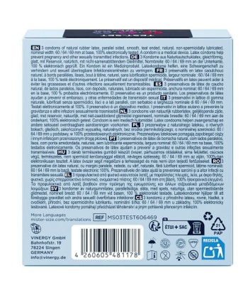 MISTER SIZE - PACK MUESTRA PRESERVATIVOS TALLA 60-64-69 MM (3 UNIDADES)