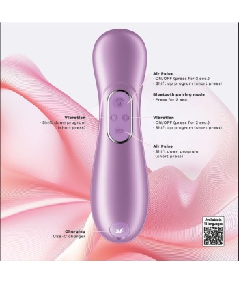 SATISFYER - PRO 2 GENERATION 4 ESTIMULADOR DE CLÍTORIS AMATISTA