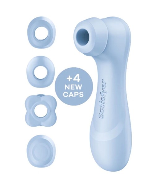 SATISFYER - PRO 2 GENERATION 4 ESTIMULADOR DE CLÍTORIS AZUL SERENO