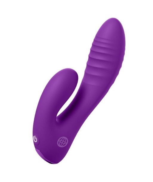 FANTASY FOR HER - SECRET LOVER VIBRADOR DOBLE PUNTO G Y CLÍTORIS RECARGABLE MORADO