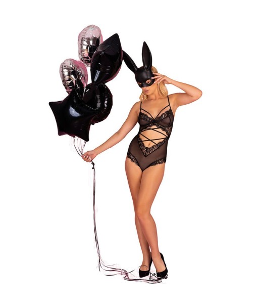 LIVCO CORSETTI FASHION - KYLSSIAM LC 90613 BODY NEGRO L-XL