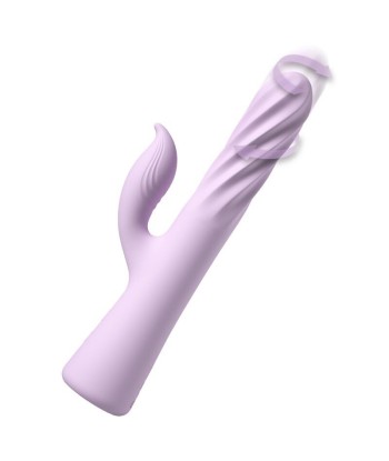 FANTASY FOR HER - FANTASY TWIST VIBRADOR TWISTMOTION CON ROTACIÓN Y EMPUJE MORADO