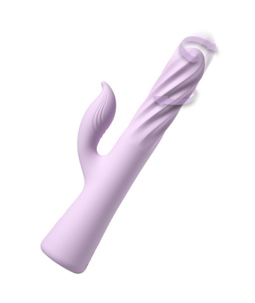FANTASY FOR HER - FANTASY TWIST VIBRADOR TWISTMOTION CON ROTACIÓN Y EMPUJE MORADO