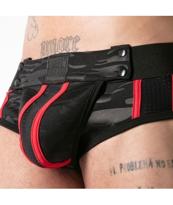 LOCKER GEAR - FULL MILITARY ACCESS JOCK BRIEF ROJO S