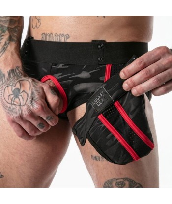 LOCKER GEAR - FULL MILITARY ACCESS JOCK BRIEF ROJO S