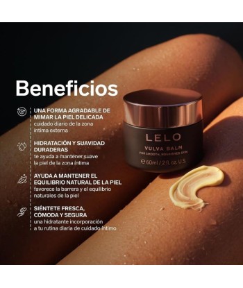 LELO - VULVA BALM BÁLSAMO HIDRATANTE PARA LA ZONA ÍNTIMA EXTERNA