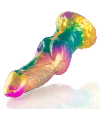 EPIC - IRIS DILDO CON TESTÍCULOS ARCOÍRIS DE PLACER
