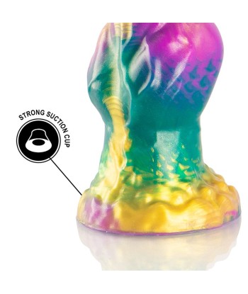 EPIC - IRIS DILDO CON TESTÍCULOS ARCOÍRIS DE PLACER