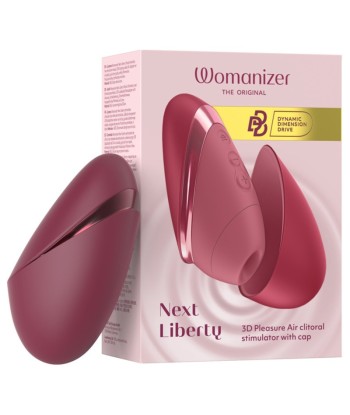 WOMANIZER - NEXT LIBERTY ESTIMULADOR DE CLÍTORIS 3D PLEASURE AIR BURDEOS