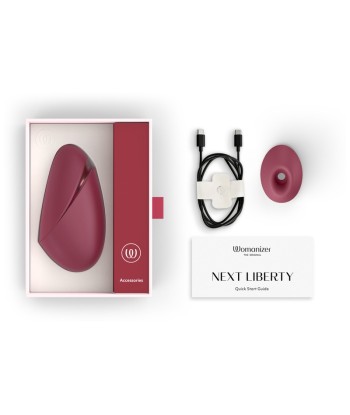 WOMANIZER - NEXT LIBERTY ESTIMULADOR DE CLÍTORIS 3D PLEASURE AIR BURDEOS
