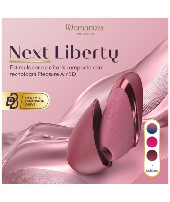 WOMANIZER - NEXT LIBERTY ESTIMULADOR DE CLÍTORIS 3D PLEASURE AIR BURDEOS