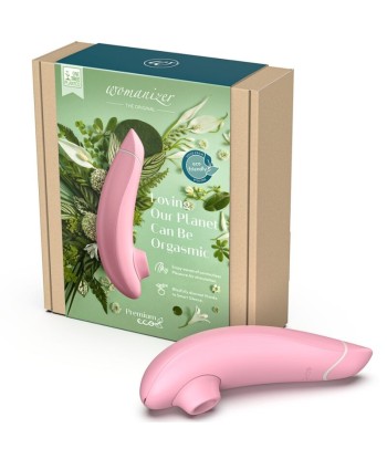 WOMANIZER - PREMIUM ECO ESTIMULADOR DE CLÍTORIS POR SUCCIÓN 12 NIVELES ROSA