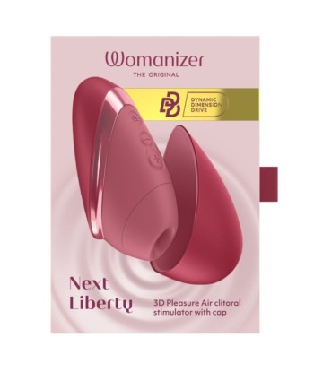 WOMANIZER - NEXT ESTIMULADOR DE CLÍTORIS POR SUCCIÓN 14 NIVELES BURDEOS
