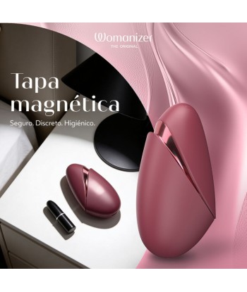 WOMANIZER - NEXT ESTIMULADOR DE CLÍTORIS POR SUCCIÓN 14 NIVELES BURDEOS